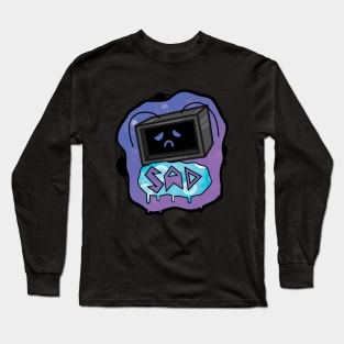 FNF. Hex emoji sad Long Sleeve T-Shirt